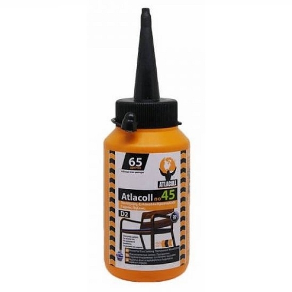 Atlacoll Νο45 D2 750ml Ξυλόκολλα Ταχείας Πήξης Κρυσταλλιζέ