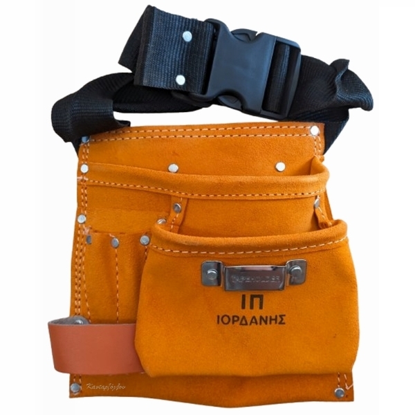 Ποδιά Οικοδομής 5 Θέσεων Δερμάτινη Μονή ΙΠ Ιορδάνης