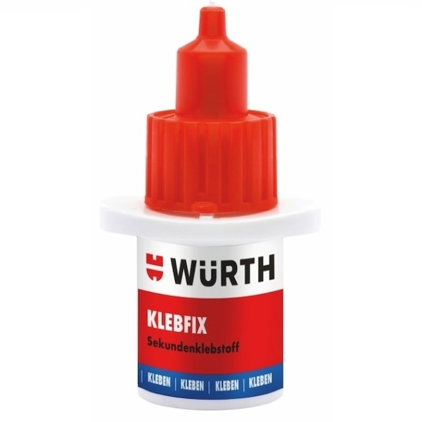 WURTH Klebfix Κυανοακρυλική Κόλλα Στιγμής 5gr