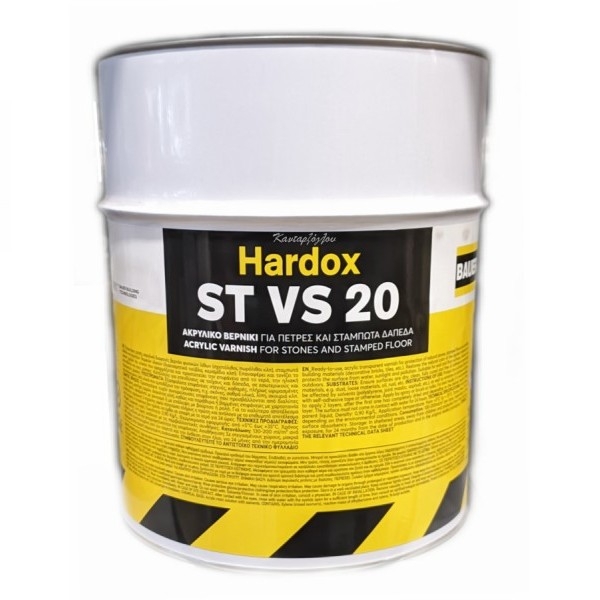 Hardox STVS 20 Ακρυλικό Βερνίκι Πέτρας Σταμπωτών Διαφανές Ματ