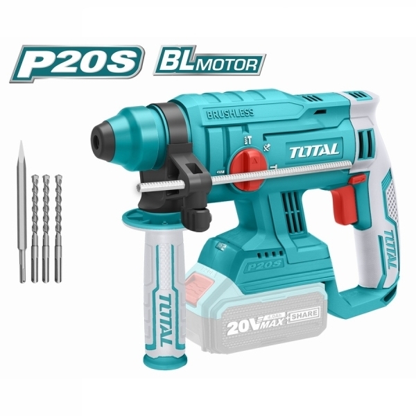 TOTAL TRHLI2201 Πνευματικό Πιστολέτο 20V SOLO Χωρίς Μπαταρία & Φορτιστή