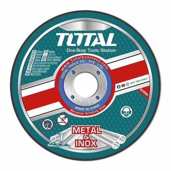 TOTAL TAC30176 Δίσκος Κοπής INOX / Μετάλλου 76mm x 1,2mm