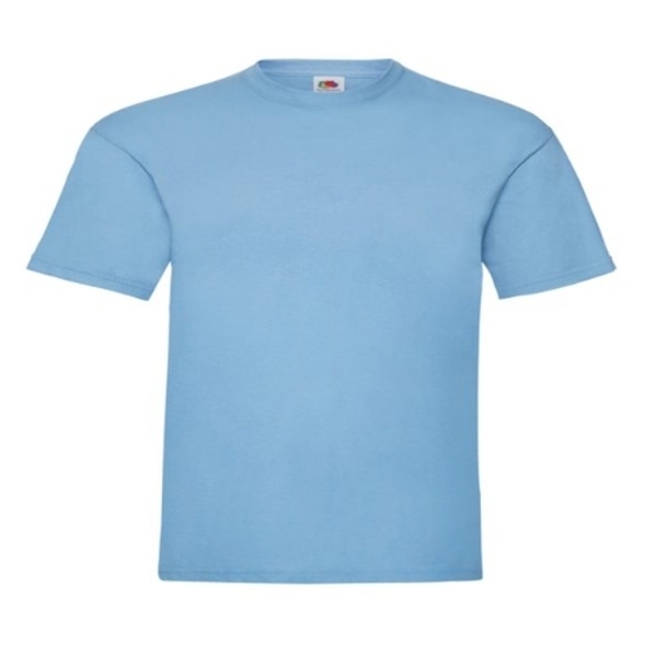 Μπλούζα T-Shirt Μπλε Fruit of the Loom