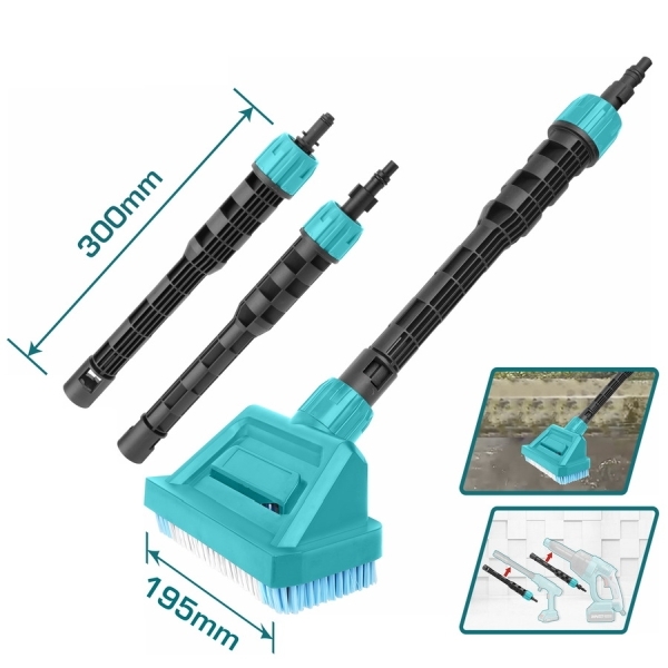 Total TPB30160 Βούρτσα Πισίνας Πλυστικού