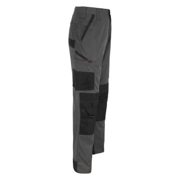 HEROCK MARS Γκρι Αδιάβροχο Παντελόνι Εργασίας Κοντού Μήκους