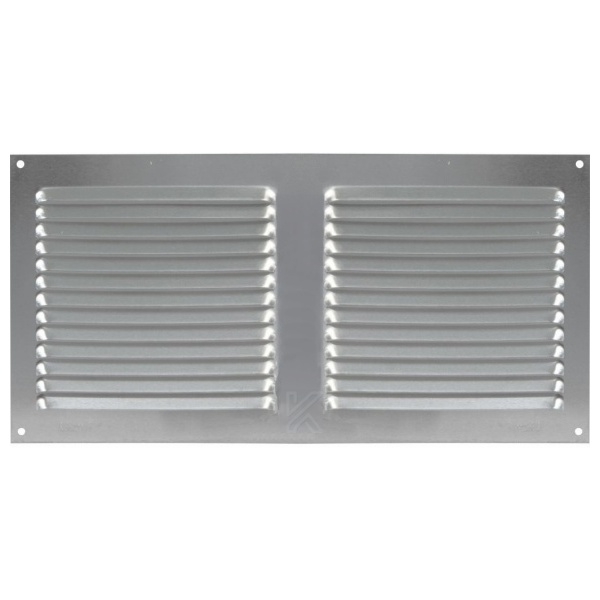 Εξαεριστήρας Αλουμινίου Με Σίτα Νίκελ 15x30 cm