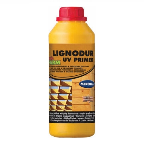 LIGNODUR PRIMER ANTI-UV Ειδικό Αστάρι Προστασίας Ξύλου 1L