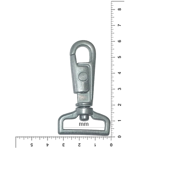 Γάντζος Μεταλλικός για Τσάντες 25x60mm