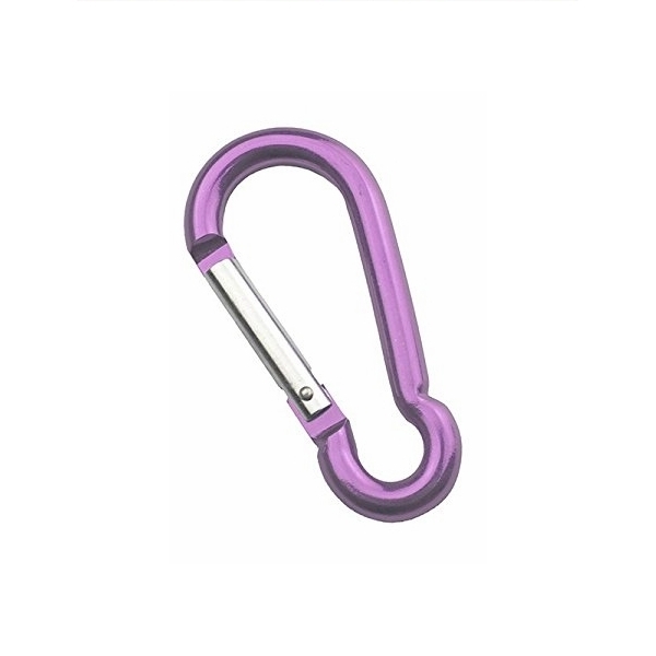 Ορειβατικός Γάντζος Αλουμινίου 8x80mm Μωβ
