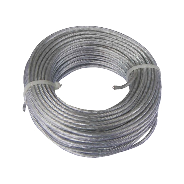 Συρματόσχοινο Απλώματος Πλαστικοποιημένο 4mm x 25m