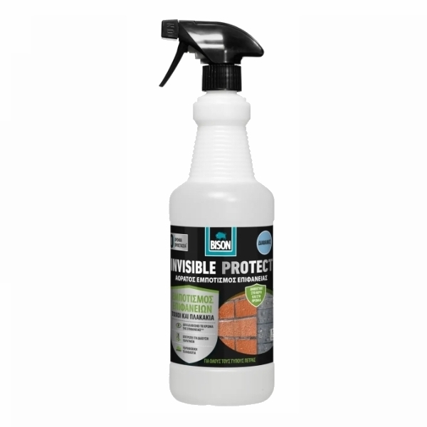 BISON Invisible Protect 1L Υδροφοβικό Αδιαβροχοποιητικό