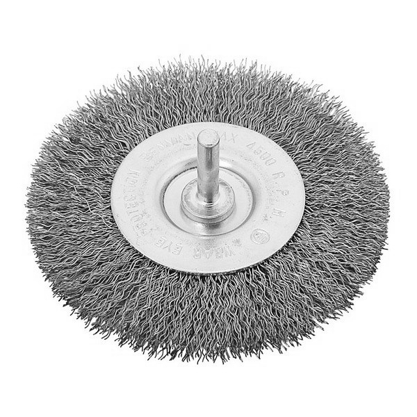 Συρματόβουρτσα Δραπάνου Στρογγυλή με Αξονα Benman