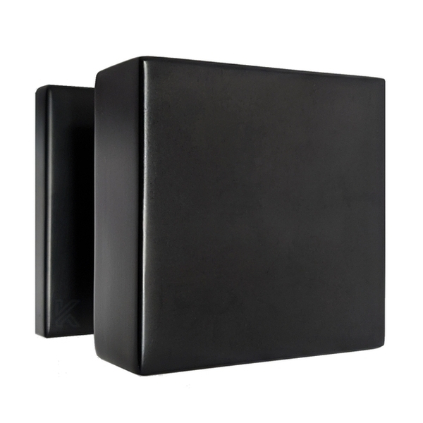 Μπουλ Εξώπορτας Μαύρο Τετράγωνο 65mm 033ΜΒ