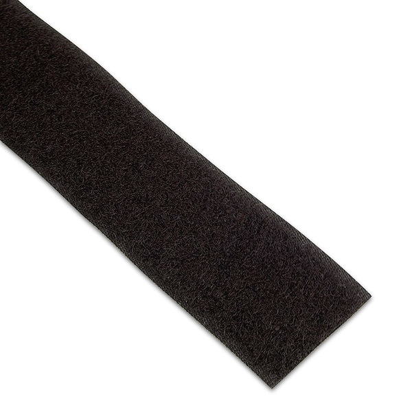 Ταινία Αυτοκόλλητη Σκρατς Μαύρη 1m x 20mm LOOP Μαλακή Πλευρά