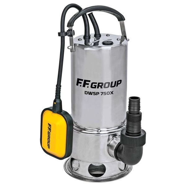 FFGroup 43481 DWSP 1100X Υποβρύχια Αντλία Ακάθαρτων Υδάτων INOX 1100W