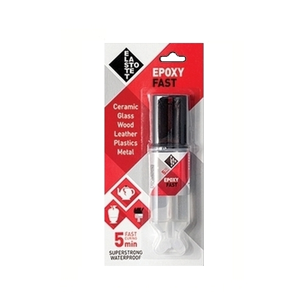 Elastotet Epoxy Fast 5 Εποξική Κόλλα Δύο Συστατικών 28ml