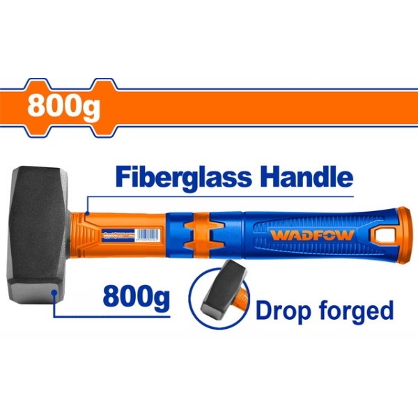 WADFOW WHM2308 Βαριοπούλα 800gr Fiberglass Λαβή
