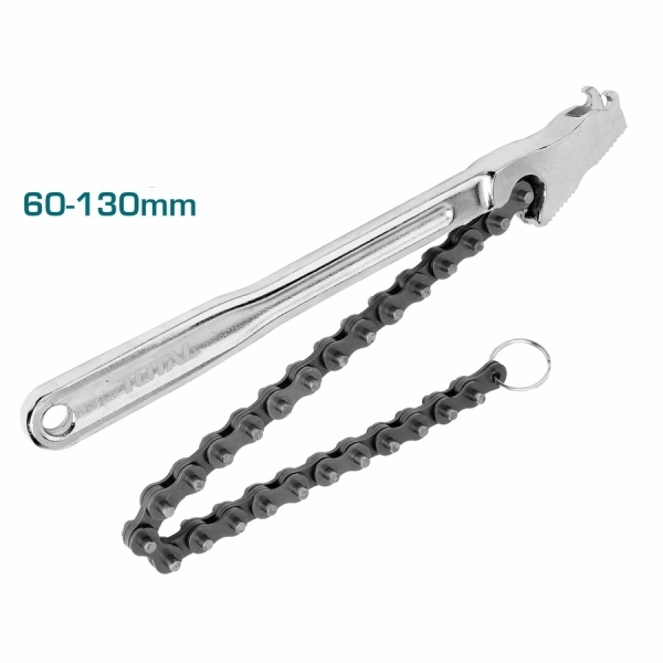 Total THTCPW1216 Κλειδί Φίλτρου Λαδιού με Αλυσίδα Φ60-130