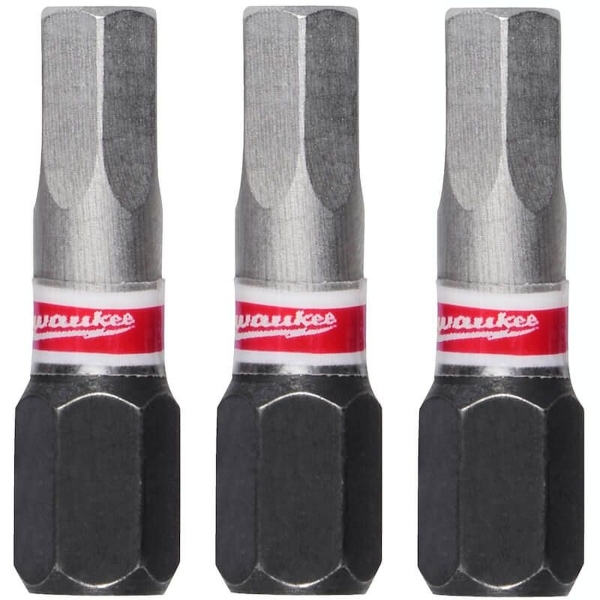 MILWAUKEE 4932500381 Μύτες HEX 5x25mm – 3τμχ