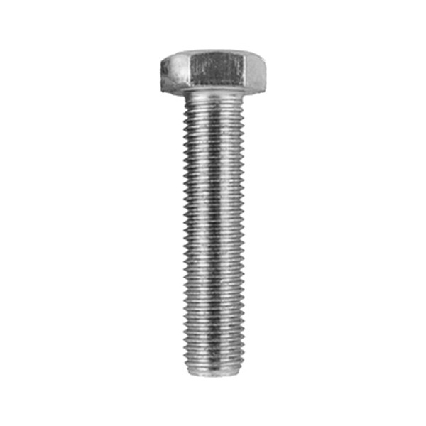 Μπουλόνι Inox A2 Εξάγωνο Ολόπασο M12x20mm
