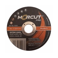 Δίσκος Κοπής Σιδήρου Φ115x1,0 WA60TBF Morcut Pro 9322