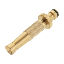 Ακροσωλήνιο Ποτίσματος Ρυθμιζόμενο Ίσιο Ορειχάλκινο Amig R12