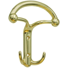 Κρεμαστάρι Μεγάλο Διπλό Μεταλλικό Χρυσό