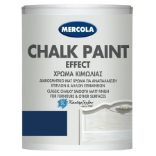 Χρώμα Κιμωλίας Μπλε Navy Blue Chalk Paint Mercola