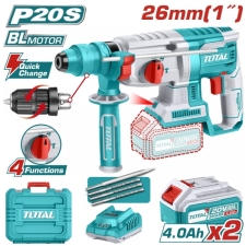 TOTAL TRHLI202289 Πνευματικό Πιστολέτο 20V 2x4Ah με Ταχυτσόκ