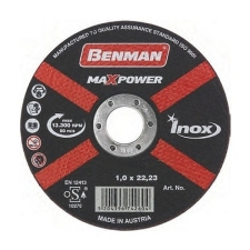 Δίσκος Κοπής Σιδήρου INOX Maxpower Benman