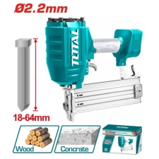 TOTAL TAT8641 Καρφωτικό Αέρος Τσιμέντου & Ξύλου για Πρόκες Φ2,2 15-64mm
