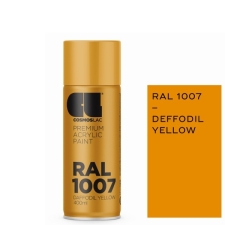 Σπρέυ Daffodil Yellow RAL1007 400ml Cosmoslac