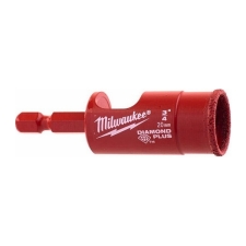 Milwaukee 4932498348 20mm Αδαμάντινο Ποτηροτρύπανο Στελέχους 1/4