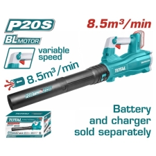 TOTAL TABLI20428 Φυσητήρας Κήπου 20V SOLO (Χωρίς Μπαταρία & Φορτιστή)
