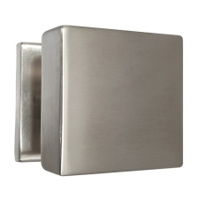 Μπουλ Εξώπορτας Ανοξείδωτο Τετράγωνο 65mm SK02