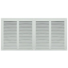 Εξαεριστήρας Αλουμινίου Λευκός 15x30 cm