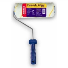 ROLLEX Πολυακριλικό Ριγέ 18cm Ρολό Βαφής Υφασμάτινο με Χειρολαβή
