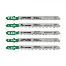 Πριονάκια Σέγας Ξύλου MDF 5τμx 10TPI 100mm Benman T101B 71854