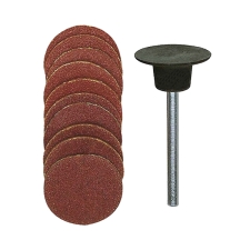 PROXXON 28982 10τμχ Δίσκοι Λείανσης με Βάση Ελαστική 18mm