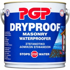 PGP DRYPROOF MASONRY WATERPROOFER Τσιμεντοειδές Στεγανωτικό Επίχρισμα Διαλύτου
