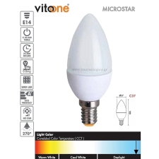 Λάμπα LED Κερί Ψυχρό Λευκό E14