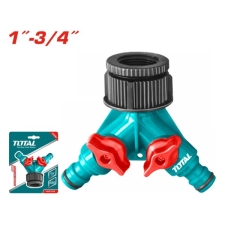 TOTAL THHC1202 Ρακόρ Διπλής Εξόδου 45 Μοιρών 1-3/4