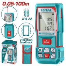 TOTAL ΤMT51036 Μετρητής Αποστάσεων - Επιφανείας - Όγκου Laser 0,05 - 100m