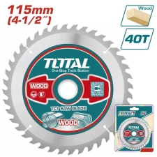 TOTAL TAC231255 Δίσκος Κοπής Ξύλου Φ115 40 Δόντια