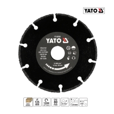 YATO YT-59760 Δίσκος Κοπής Ξύλου Καρβιδίου Φ125 