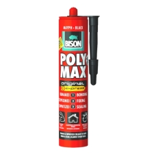 Bison Poly Max Express 280ml Μαύρη Σφραγιστική Σιλικόνη