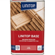 LINITOP BASE 5L Συντηρητικό Εμποτισμού Ξύλου Διαλύτη Άχρωμο