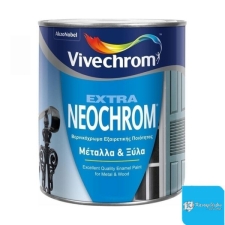 EXTRA NEOCHROM SILICONE 750ml Θαλασσί Βερνικόχρωμα Μετάλλου - Ξύλου