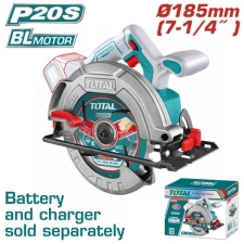 TOTAL TSLI1851 Δισκοπρίονο Φ185 20V SOLO (Χωρίς Μπαταρία & Φορτιστή)