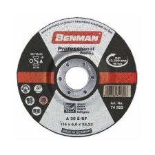Δίσκος Λείανσης Σιδήρου Φ125x6,5mm A24R Benman 74283